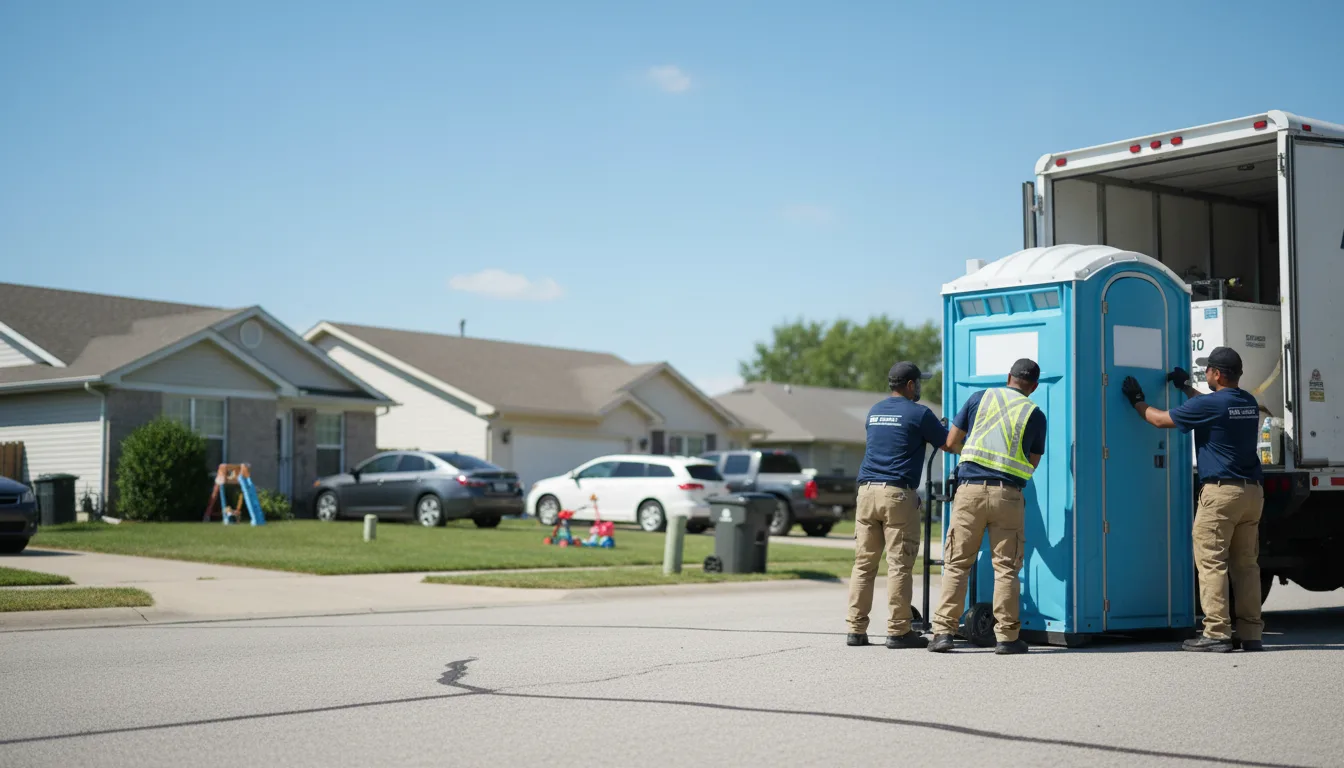 Standard Porta Potty Rentals in Rogers, TX near me